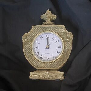 Elegant Gold table clock